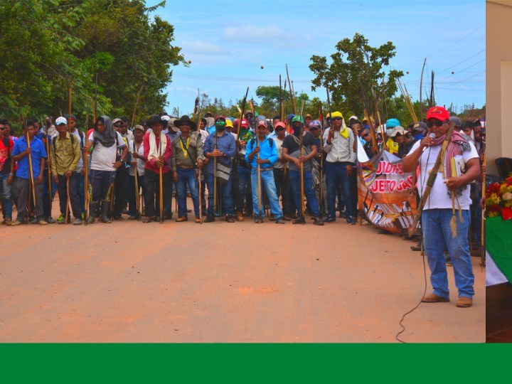 Asamblea masiva de comunidades indígenas UNUMA