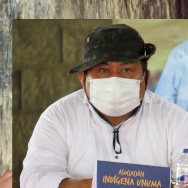 Representante de la Asociación Indígena UNUMA